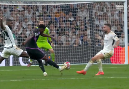 Alphonso Davies scores blinder of an goal before VAR saves him from own-goal embarrassment