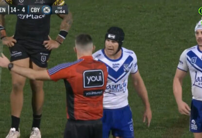 WATCH: 'An error becomes a penalty' -  Matt Burton pinged for backchat after giving ref a spray