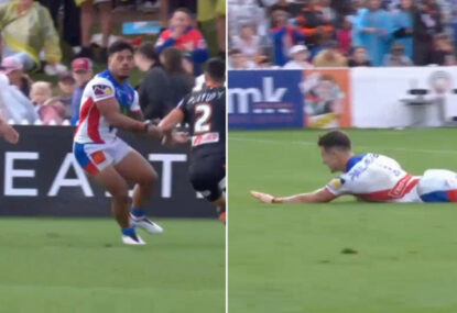 'Marzhew's not Arthur Beetson!' Brandy takes Tigers duo to task for allowing simple coast-to-coast try