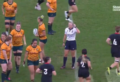 'Forgot which way they were running': Comical stuff as Wallaroos, Canada line up on wrong sides