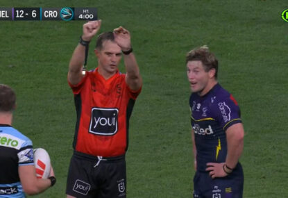 'That look tells you everything you need to know!': Harry Grant STUNNED by sin-bin decision